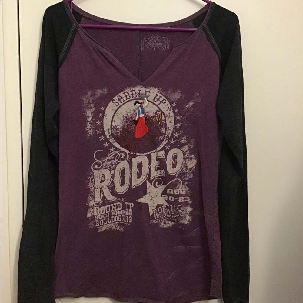Long sleeve Large Panhandle Slim “Rodeo” Tee